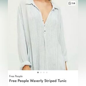 Free People Waverly Striped Tunic